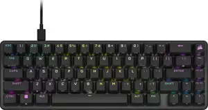Tipkovnica Mehanička Corsair K65 PRO MINI RGBBacklit RGB LED, CORSAIR OPX, Black, Black PBT