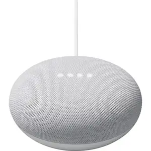 Pametni zvučnik Google Nest Mini Gen 2 Google Assistant Rund bijeli Chromecast Android i iOS 9cm PN: GA00638-ES