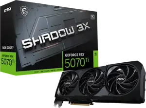 Grafička kartica MSI GeForce RTX 5070 Ti 16G SHADOW 3X OC