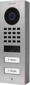 IP video portafon DoorBird D1102V V2A nehrđajući čelik, 2 pozivne tipke, nadgradni