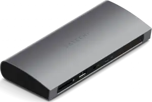 Docking station SATECHI Aluminium Thunderbolt 4 Dock Space Grey, ST-UCT4DM-EU