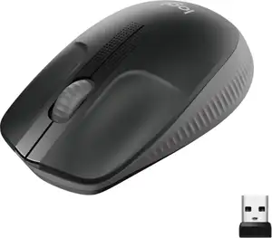 Miš LOGITECH M190, optički, bežični, 1000dpi, crni
