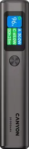 CANYON power bank OnPower 230 TFT 20000 mAh PD130W Dark Grey