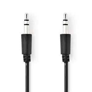 Transmedia A51-L Connecting Kabel 3,5 mm stereo plug - 3,5 mm stereo, 1.5m