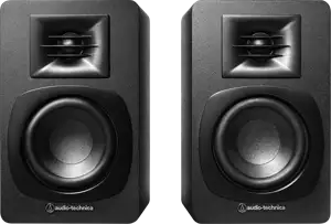 Aktivni regalski zvučnici AT-SP3X, crni, Bluetooth 5.3
