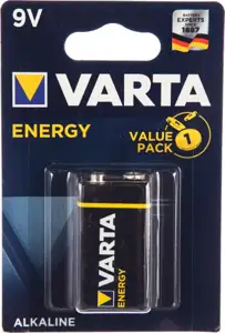 Batterie 9V E-Block (6LR61) *Varta* Energy - 1-Pack