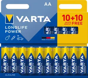 Batterie AA (LR6) 1.5V *Varta* High Energy - 20-Pack