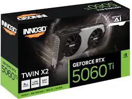 Grafička kartica Inno3D GeForce RTX 5060 Ti Twin X2 OC 8GB GDDR7