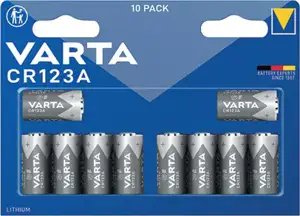 Batterie CR 123A 3 V *Varta* Fotobatterien - 10-Pack