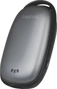 LogiLink Powerbank 4000mAh,1xUSB-A, Handwärmer,metallgrau