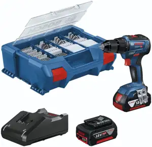 Bosch Professional GSR 18V-55 inkl. 2x 4.0 Ah, LadegerĂ¤t