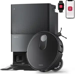 Robotski usisavač Roborock Qrevo Slim s docking stanicom 3.0, Black
