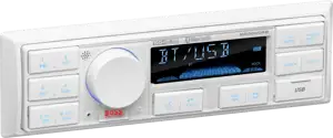 Marine radio BOSS MARINE MR500UAB, 4X50W,MP3/WMA/USB/Aux-in/RDS/BT/Daljinski