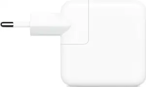 Punjač Apple Dual USB-C 35W MW2K3ZM/A, 2x USB-C bez kabela, White
