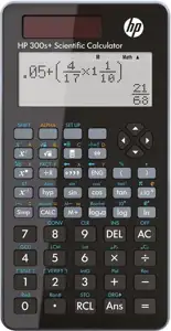 HP Calculator scientific office HP 300SPLUS/INT BX, 315 functions, 155x84x20mm, black