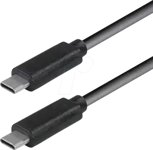 Transmedia USB3.1 type C plug - USB type C plug 2,0m