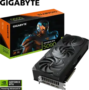 Grafička kartica Gigabyte GIFORTE GEFORCE RTX 5090 WINDFORCE OC 32G, 32GB GDDR7, PCI-E 5.0