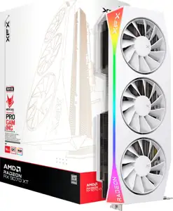 Grafička kartica RX 9070 XT 16GB XFX Mercury Gaming RGB OC GDDR6 3 Fan white