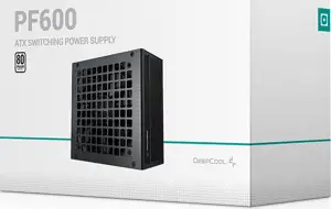 PSU ATX DeepCool PF600, 600W, 80 PLUS, Black