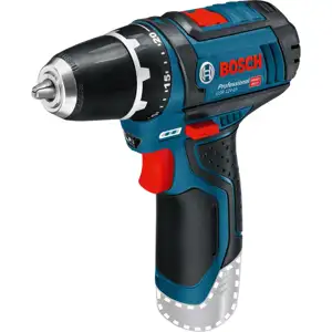 Bosch Professional GSB 12V-15 Akku-Schlagbohrschrauber, inkl. 2 Akkus, LadeerĂ¤t & Tasche