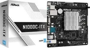 Matična ploča ASRock N100DC-ITX Intel N100 CPU3,4GHz mATX HDMIVGA DDR4 retail