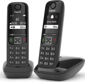 Gigaset AS690 Duo crni int.