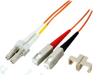 EFB Duplex Jumper LC-SC 50/125,OM4,LSZH,violett,2.0mm,1m
