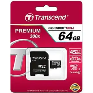 64GB, microSDXC, Class 10