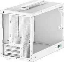 Case DeepCool CH160 WH, Mini-ITX, Tempered Glass, White