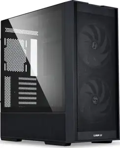 Case Lian Li LANCOOL 206 Midi-Tower, ATX, ARGB, tempered glass, črno