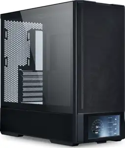 Case Lian Li LANCOOL 207 Digital, ATX, Midi-Tower, Tempered Glass, Black