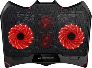 Esperanza EGC102 laptop cooling pad 2000 RPM Black