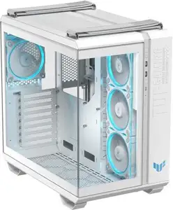 ASUS TUF GAMING GT502 Horizon TG ARGB White Midi Tower
