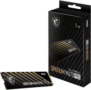 MSI SPATIUM M470 PRO PCIe 4.0 NVMe M.2 2 TB PCI Express 4.0 3D NAND