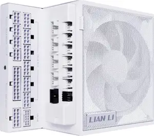 PSU ATX Lian Li EDGE 1200W, 80 PLUS Gold, 12VHPWR, HUB, Modular, white EG1200G