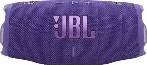 JBL Charge 6 prijenosni zvučnik BT5.4, vodootporan IP68 do 28h slušanja, AI Sound Boost, 45W, Auracast, ljubičasti