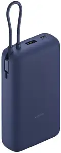 Xiaomi 33W Power Bank 20000mAh s integriranim kabelom, plava boja