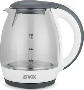 VOX kuhalo za vodu WK-8032 [1.7 L, staklo, LED rasvjeta]