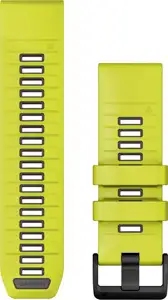 Garmin Ersatzarmband QuickFit 26mm Silikon Amp Yellow/Graphit