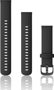 Garmin Schnellwechsel-Armband 20 mm Silikon. Schwarz