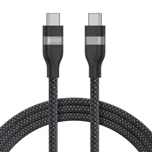 Anker knit USB-C on USB-C cable 240 W, 1.8m, black