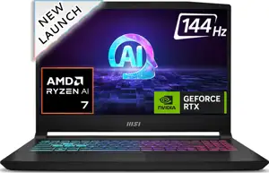 Prijenosno računalo Katana A15 AI B8VF-451 (black, AMD Ryzen 7 8845HS, NVIDIA GeForce RTX 4060, 16 GB DDR5, 512 GB (512 GB SSD), Windows 11 Home 64-Bit)