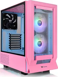 Kućište Thermaltake Ceres 350 MX, Pink, Tempered Glass x 2