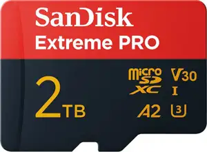 Extreme PRO 2 TB microSDXC (UHS-I U3, Class 10, V30, A2)