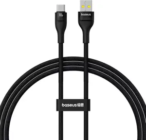 Baseus Flash 2 USB A to USB C fast charging cable 1 m 100 W Black