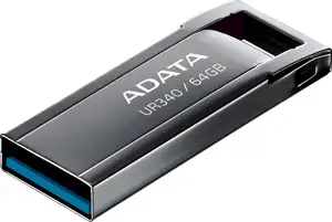 ADATA UR340 USB flash drive 64 GB USB Type-A 3.2 Gen 2 (3.1 Gen 2) Black