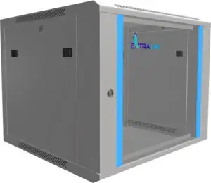 Extralink Wall Cabinet 9U, 600x600, Gray