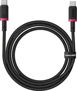 Baseus Dura Type C to Type C 100 W fast charging cable 1 m Black, Red