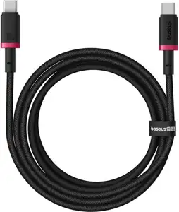 Baseus Dura Type C to Type C 100 W fast charging cable 2 m Black, Red