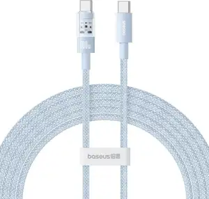 Baseus Gem USB C to USB C fast charging cable 2 m 100 W Blue